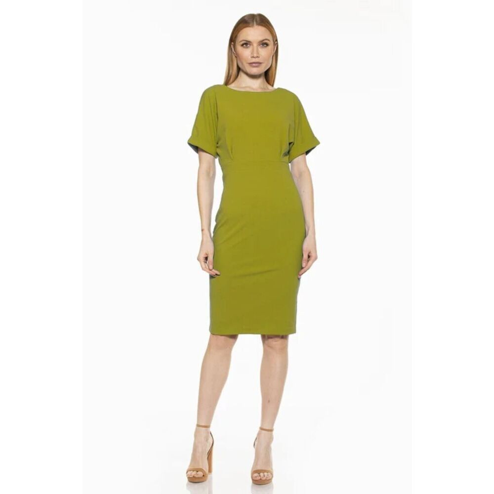 Alexia Admore Green Jacqueline Dress Size Medium New